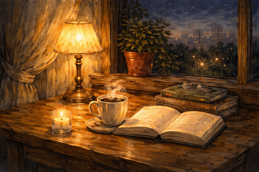 how to use nighttime calm intentionally