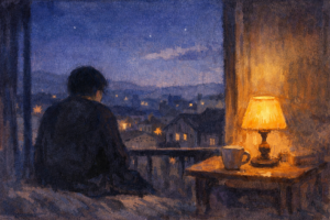 why night feels more honest, calm, and emotionally safe